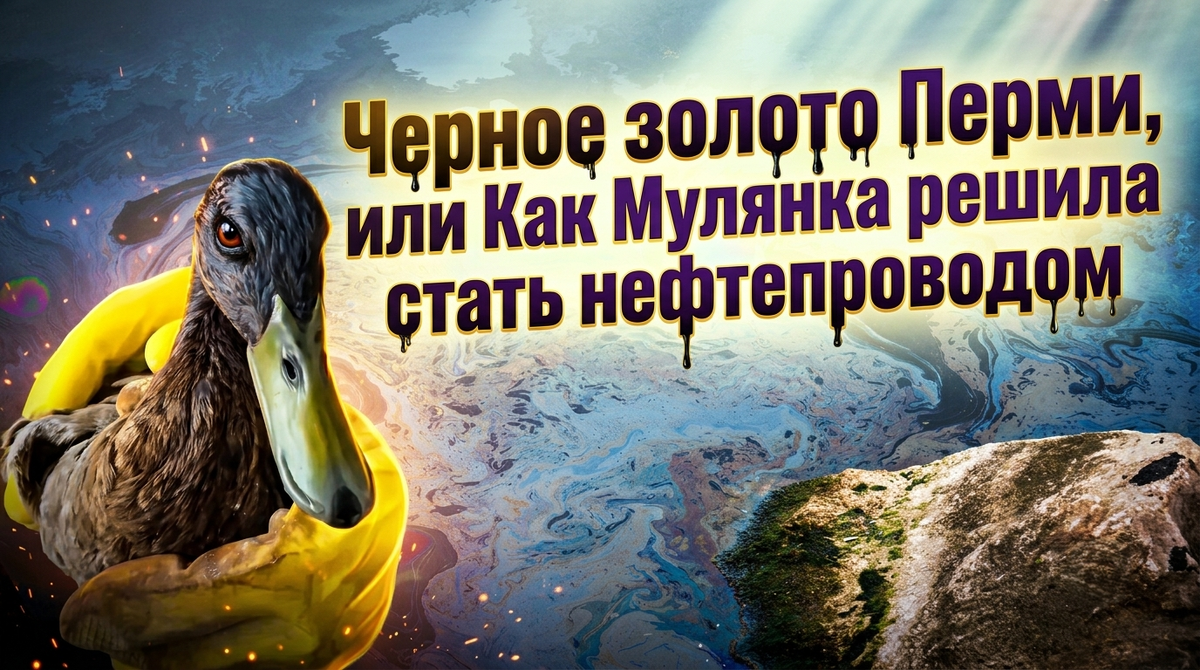 Черное золото Перми, или Как Мулянка решила стать нефтепроводом